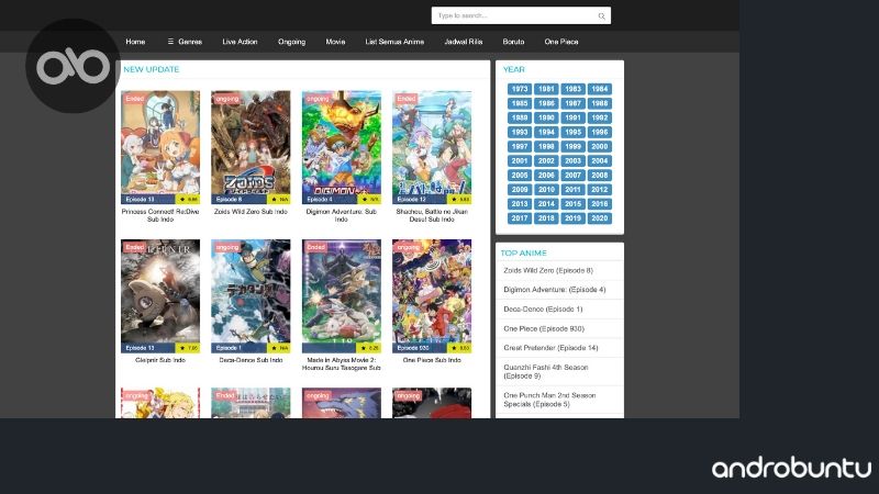 Situs Download Anime Terbaik by Androbuntu 9