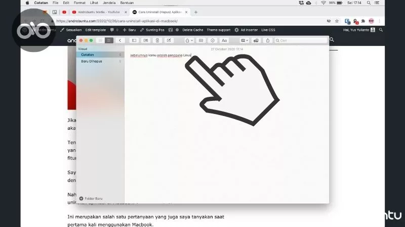 Cara Copy Paste File dan Teks di PC dan Android by Androbuntu 4