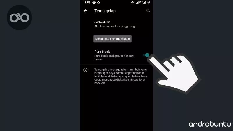 Cara Mengaktifkan Dark Mode di Android by Androbuntu 5