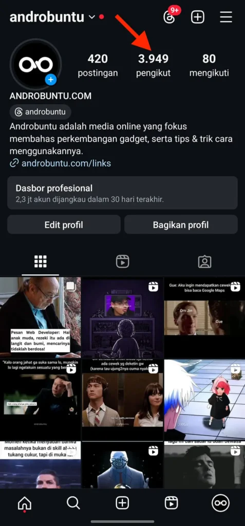 Cara Menghapus Follower Instagram 1