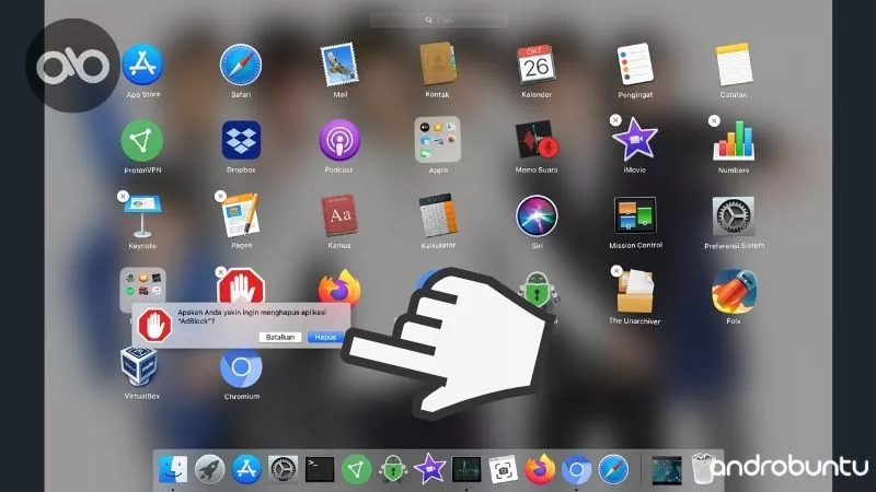 Cara Uninstall Aplikasi di Macbook by Androbuntu 3