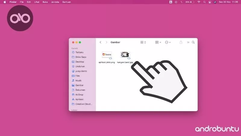 Cara Ganti Wallpaper di Mac by Androbuntu 2