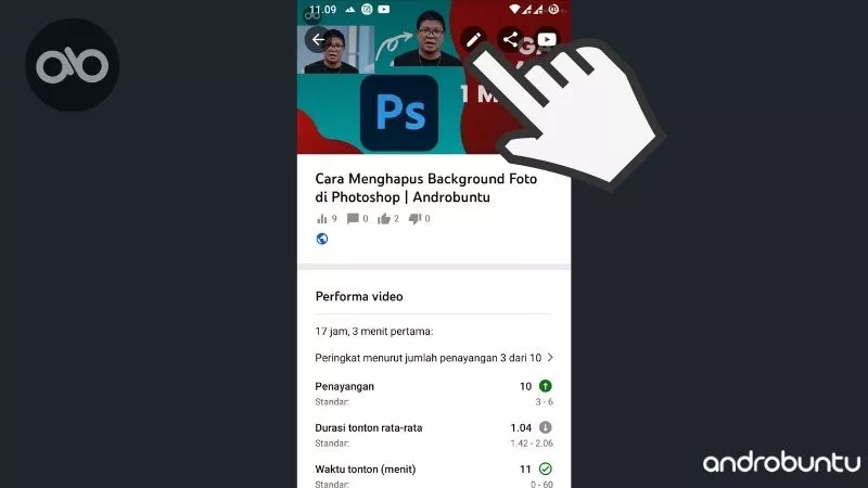 Cara Menghapus Video YouTube by Androbuntu 3