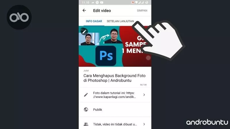 Cara Menghapus Video YouTube by Androbuntu 4