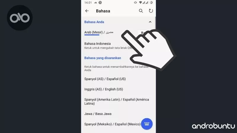 Cara Setting Keyboard Arab di Android by Androbuntu 5