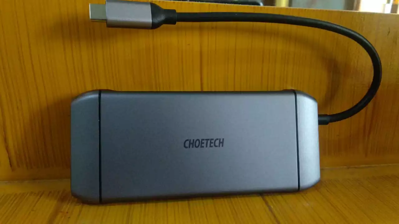 Review Choetech 9 in 1 USB C Adapter by Androbuntu 1