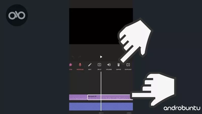 Cara Memotong Lagu di inShot by Androbuntu 3
