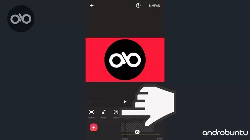 Cara Menambahkan Stiker ke Video di inShot by Androbuntu 1