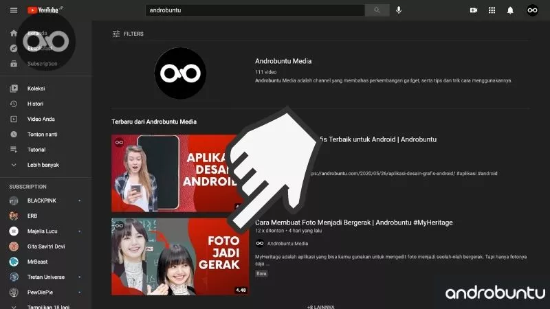 Cara Embed Video YouTube di Web by Androbuntu 2