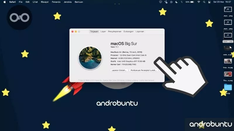 Cara Mengetahui Versi macOS by Androbuntu 3