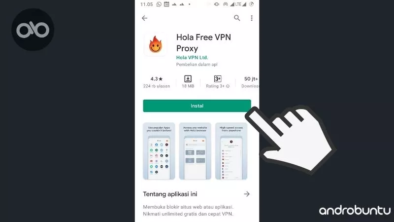 Cara Menggunakan Hola VPN by Androbuntu 1