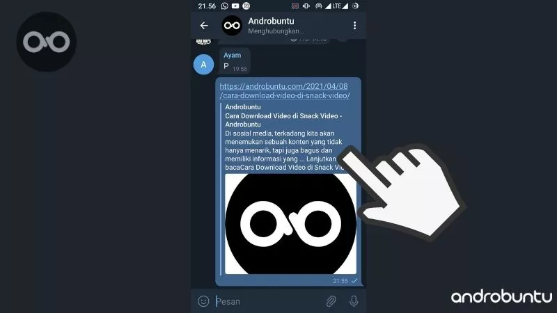 Cara Edit Pesan yang Sudah Terkirim di Telegram by Androbuntu 1