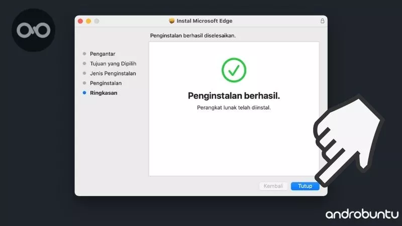 Cara Install Microsoft Edge di macOS by Androbuntu 8