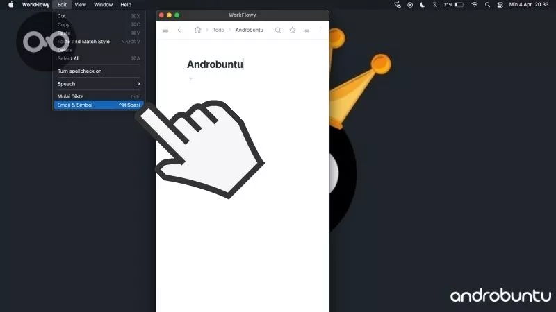 Cara Ketik Emoji di macOS by Androbuntu 1