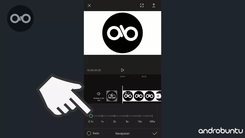 Cara Membuat Video Slowmotion di Capcut by Androbuntu 5