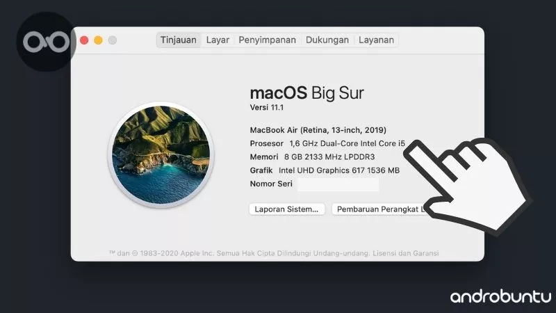 Cara Mengetahui Mac Kamu Menggunakan Prosesor Intel atau Apple Silicon by Androbuntu 4