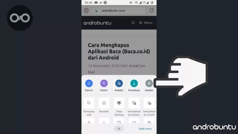 Cara Menonaktifkan Fitur Terjemahan Bahasa di Microsoft Edge by Androbuntu 3