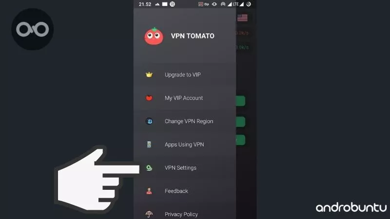 Review dan Cara Menggunakan Tomato VPN by Androbuntu 4