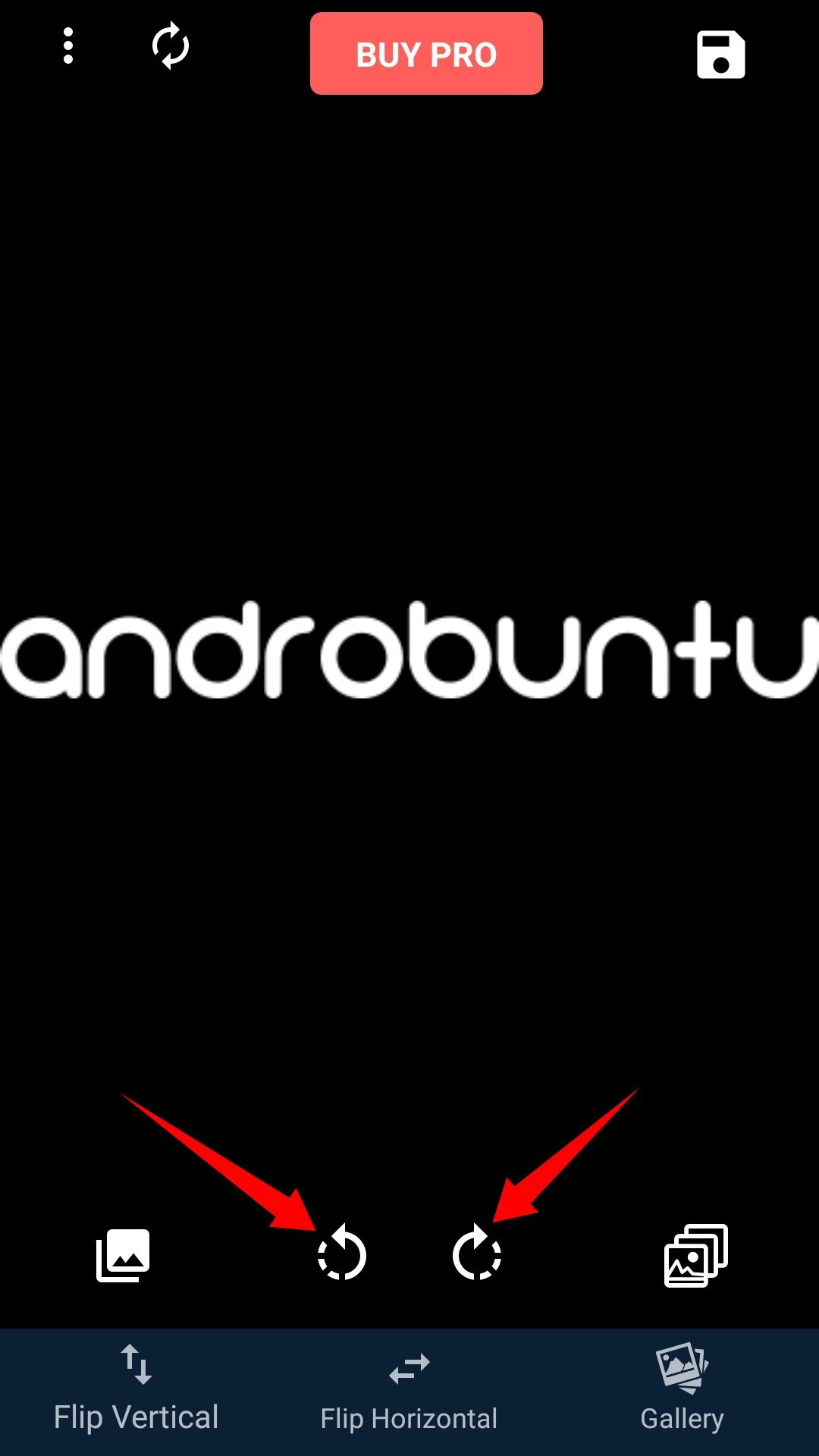 Cara Memutar Foto di Android by Androbuntu 10