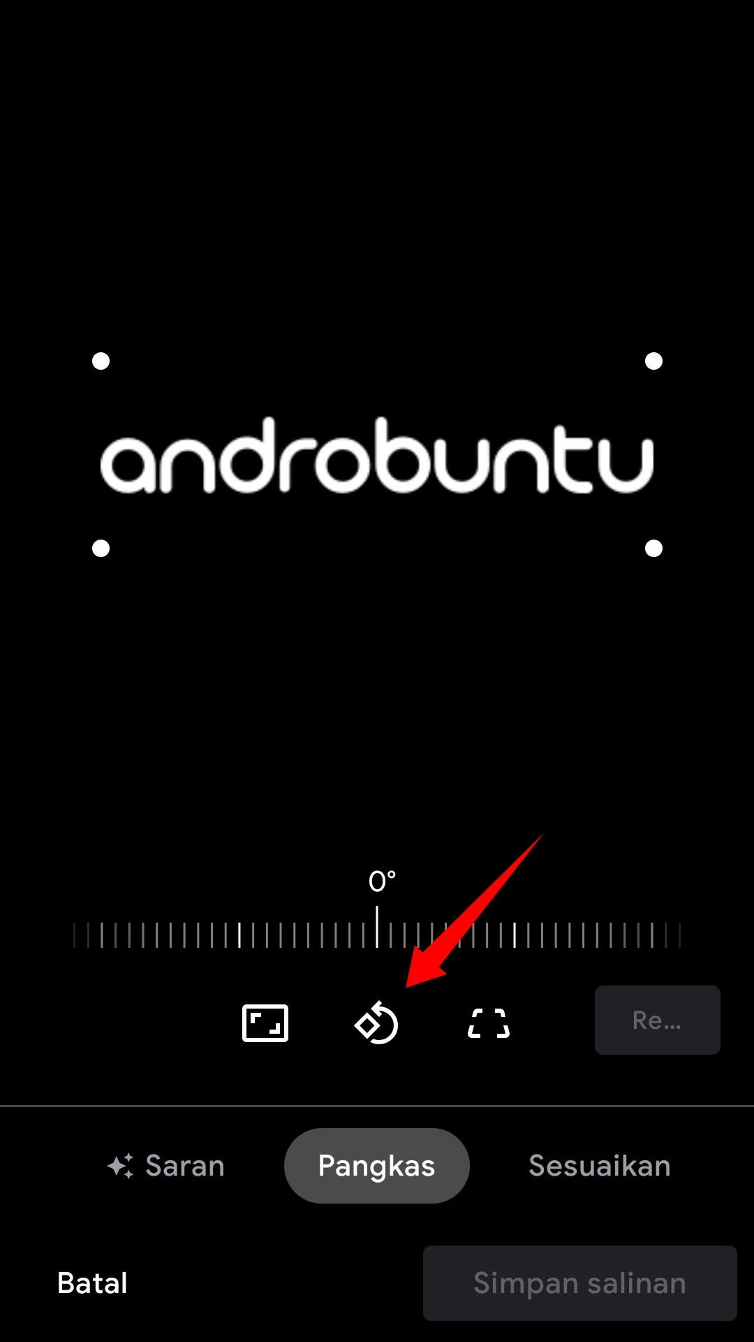Cara Memutar Foto di Android by Androbuntu 5