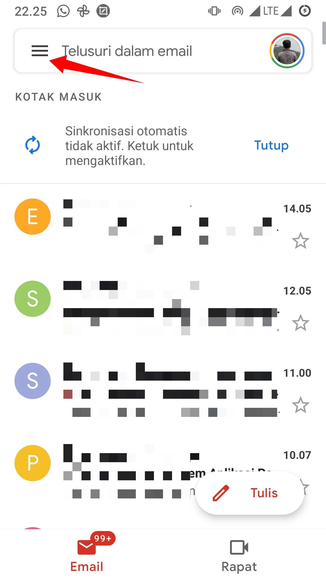 Cara Mengganti Tema Aplikasi Gmail by Androbuntu 1