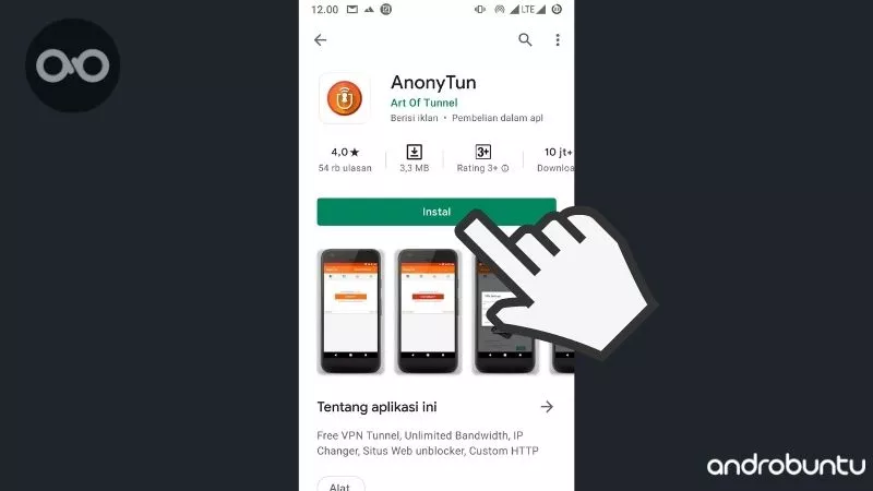 Cara Menggunakan Anonytun di Android by Androbuntu 1