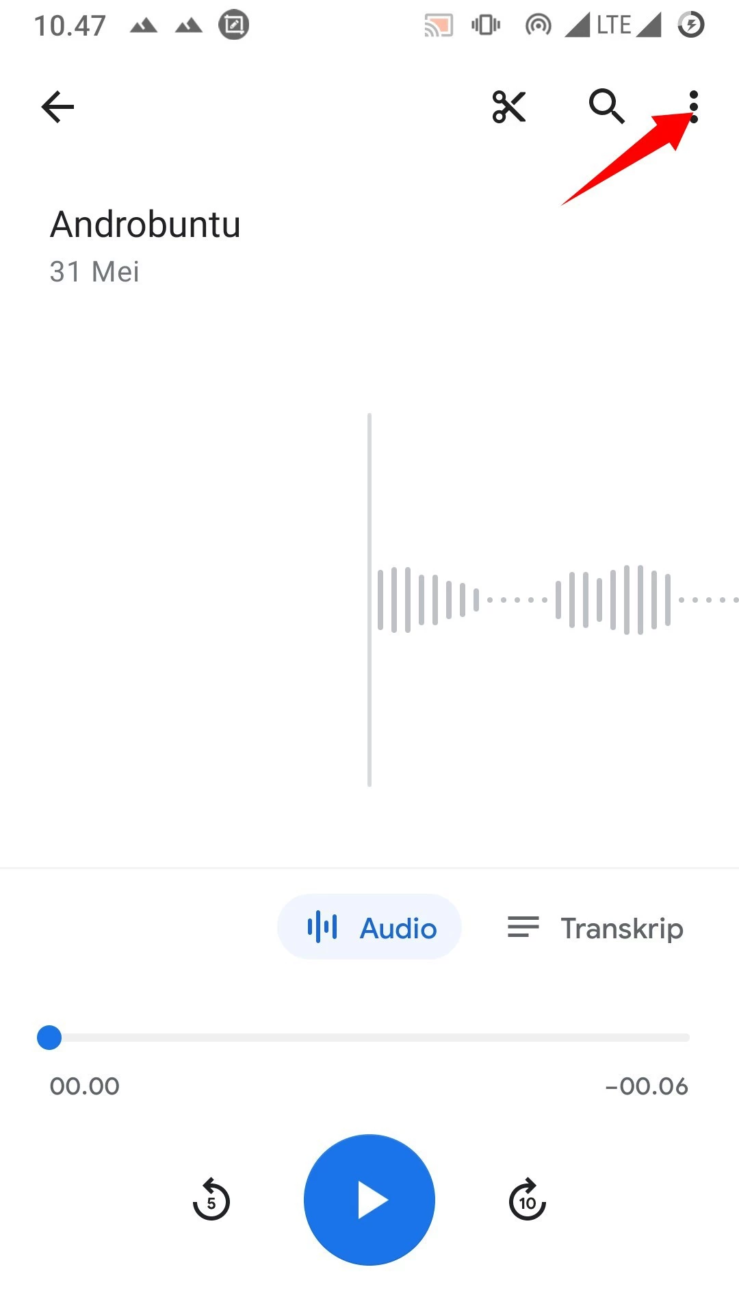 Cara Mengirim Rekaman Suara Melalui Email by Androbuntu 2