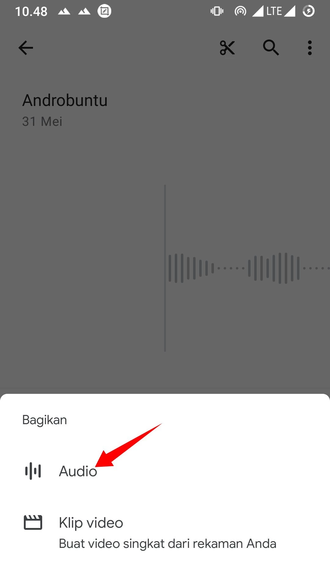 Cara Mengirim Rekaman Suara Melalui Email by Androbuntu 4