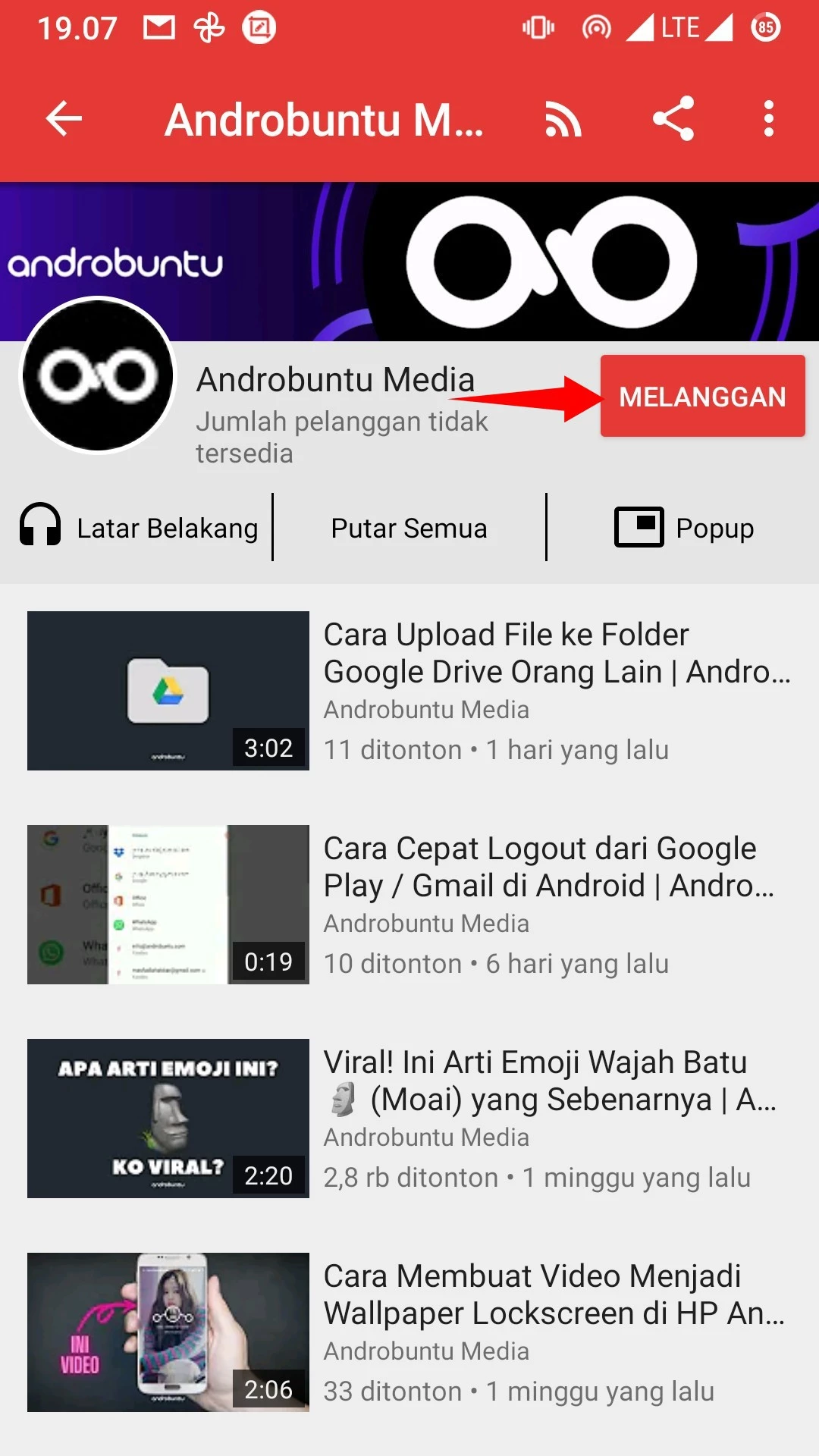 Cara Menonton YouTube Tanpa Iklan by Androbuntu 5