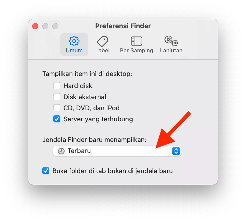 Cara Menyembunyikan Folder Terbaru Pada Finder Mac by Androbuntu 3