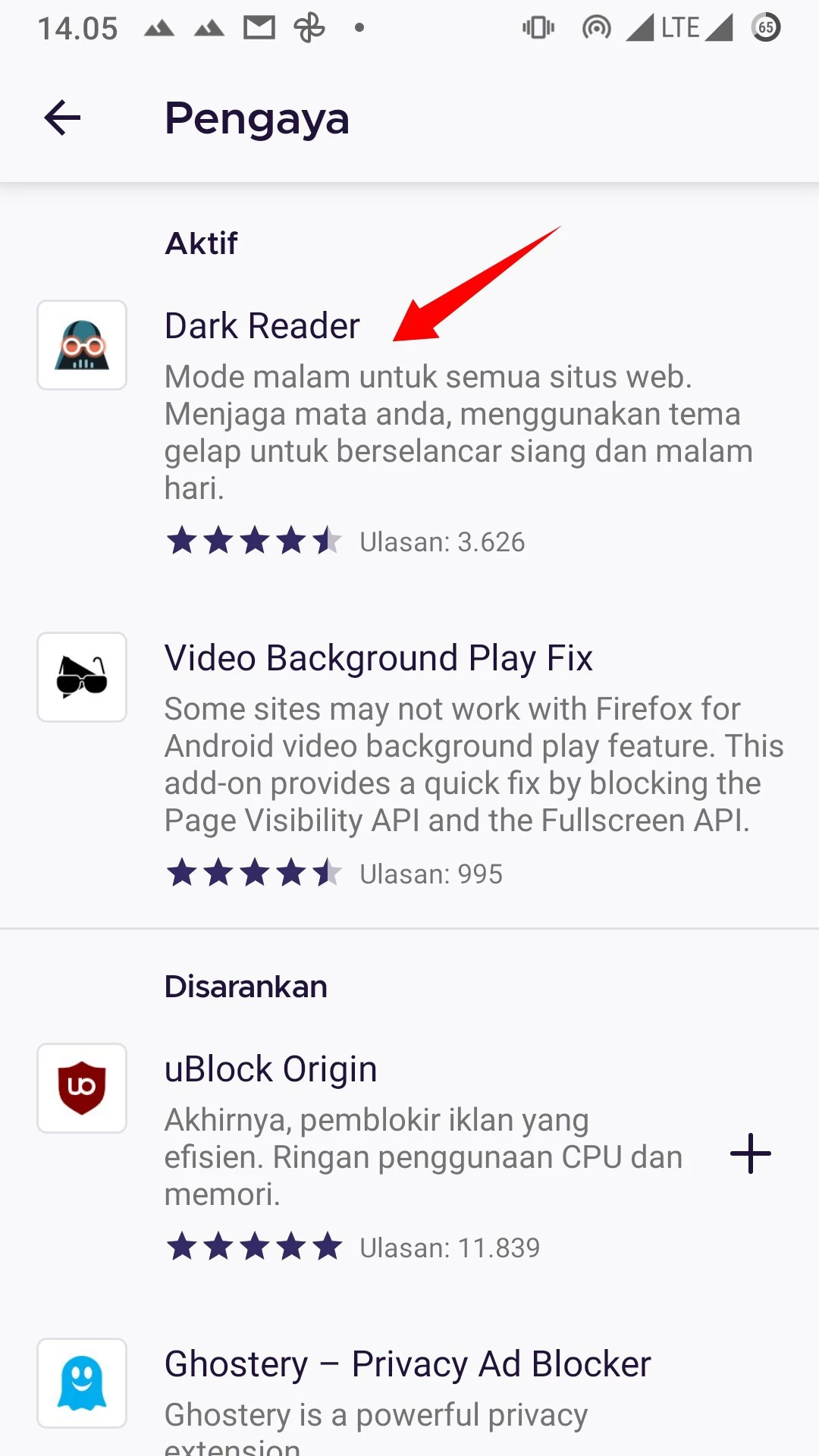 Cara Pasang Add-on di Firefox Android by Androbuntu 7