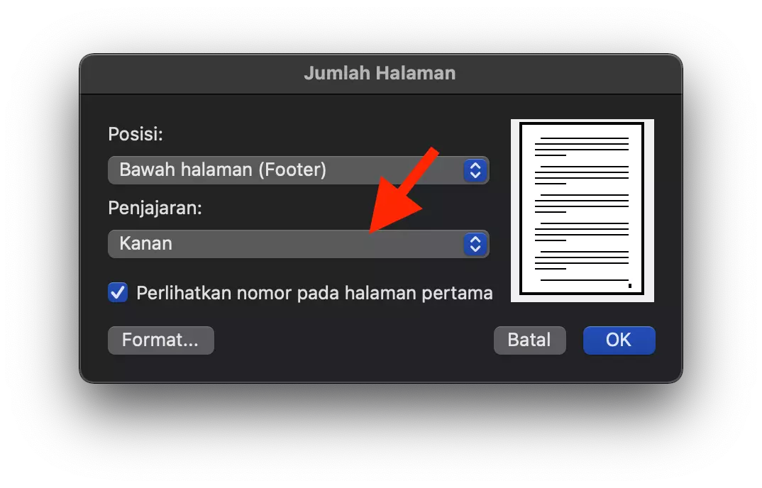 Cara Membuat Nomor Halaman di Microsoft Word by Androbuntu 5