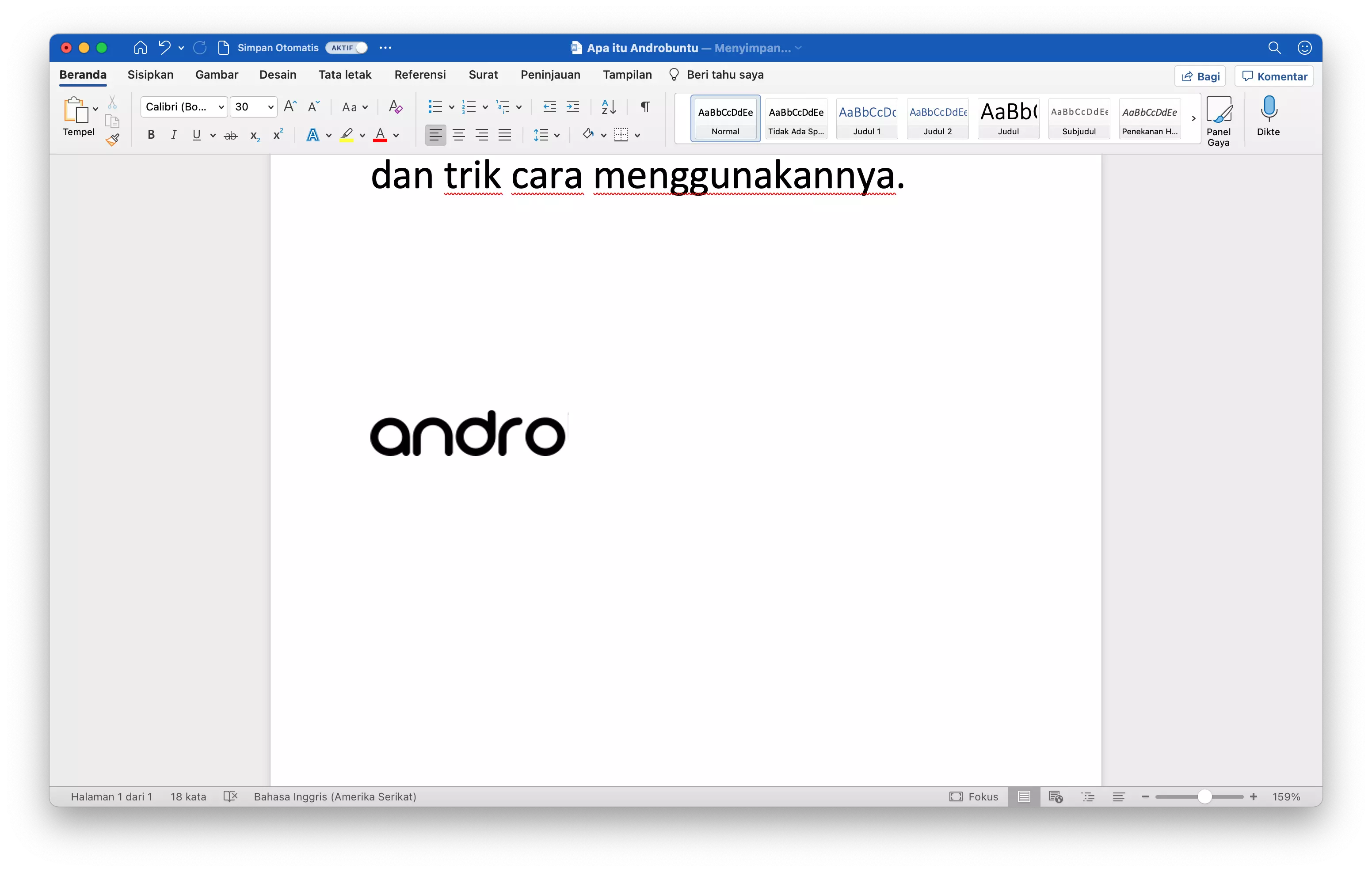 Cara Memotong Gambar di Microsoft Word by Androbuntu 5
