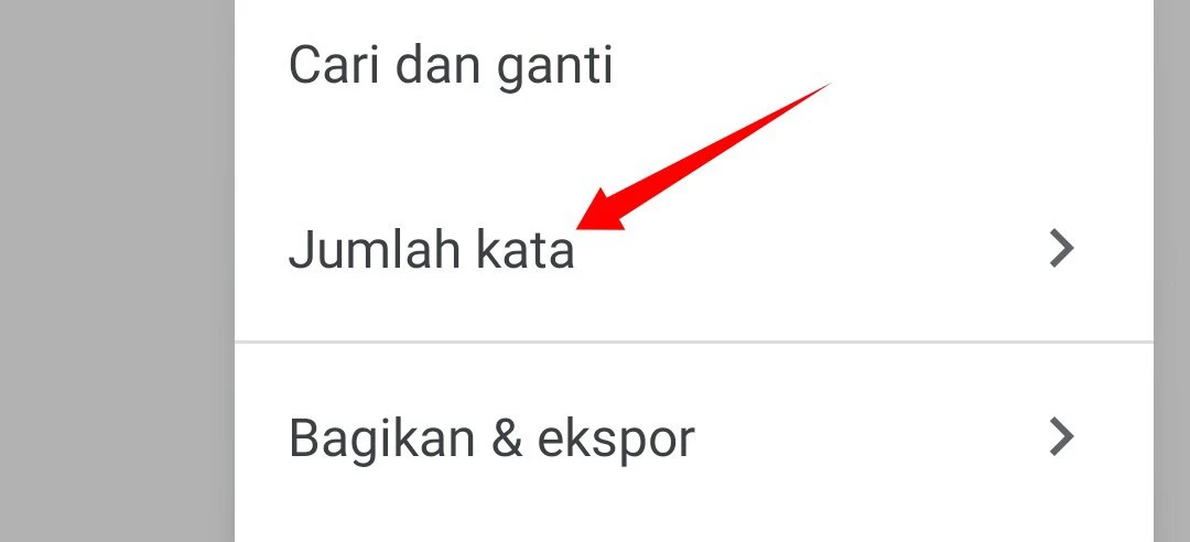 Cara Mengetahui Jumlah Kata di Google Docs by Androbuntu 6