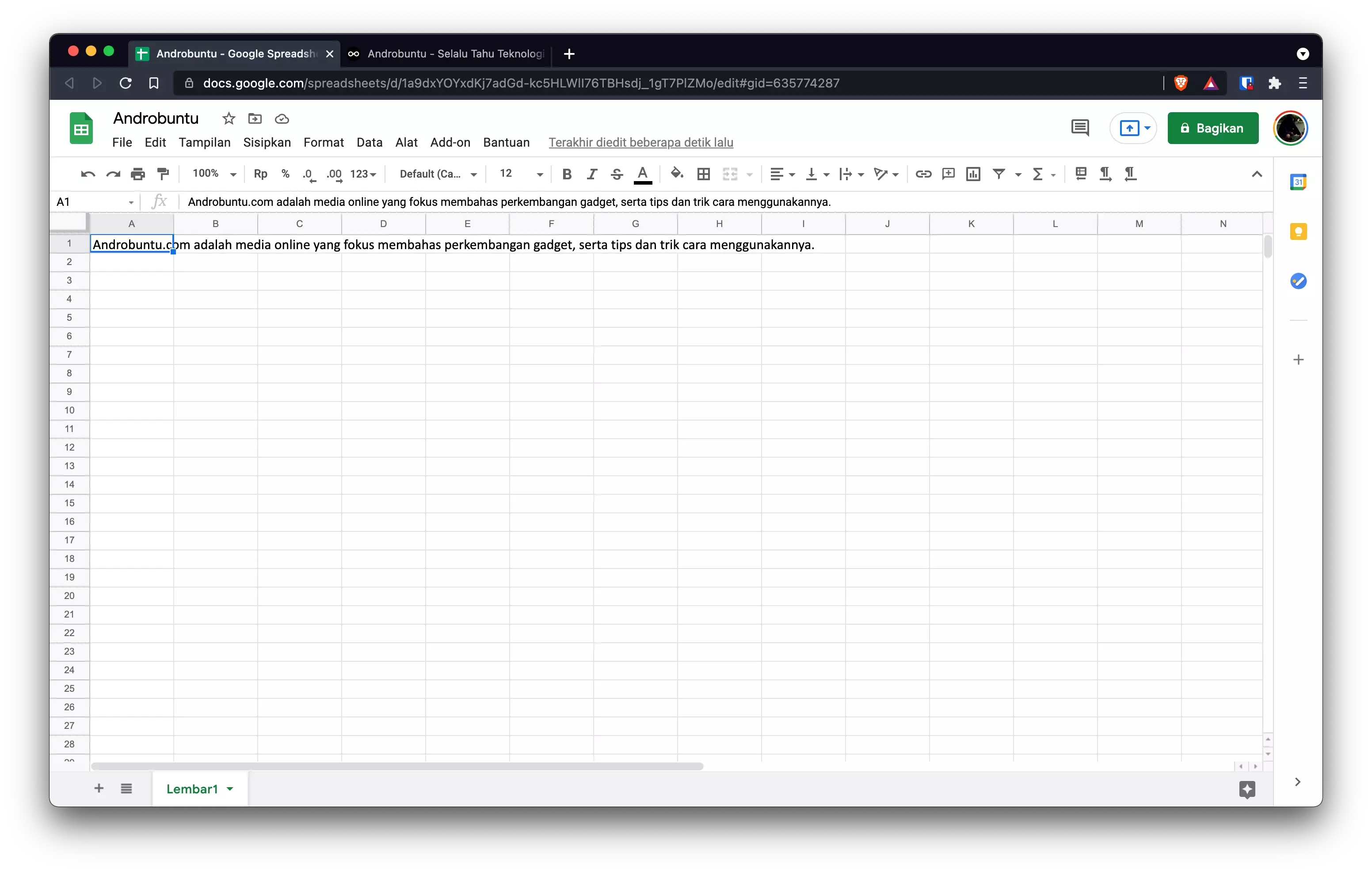Cara Mengubah Dokumen Excel ke PDF by Androbuntu 6