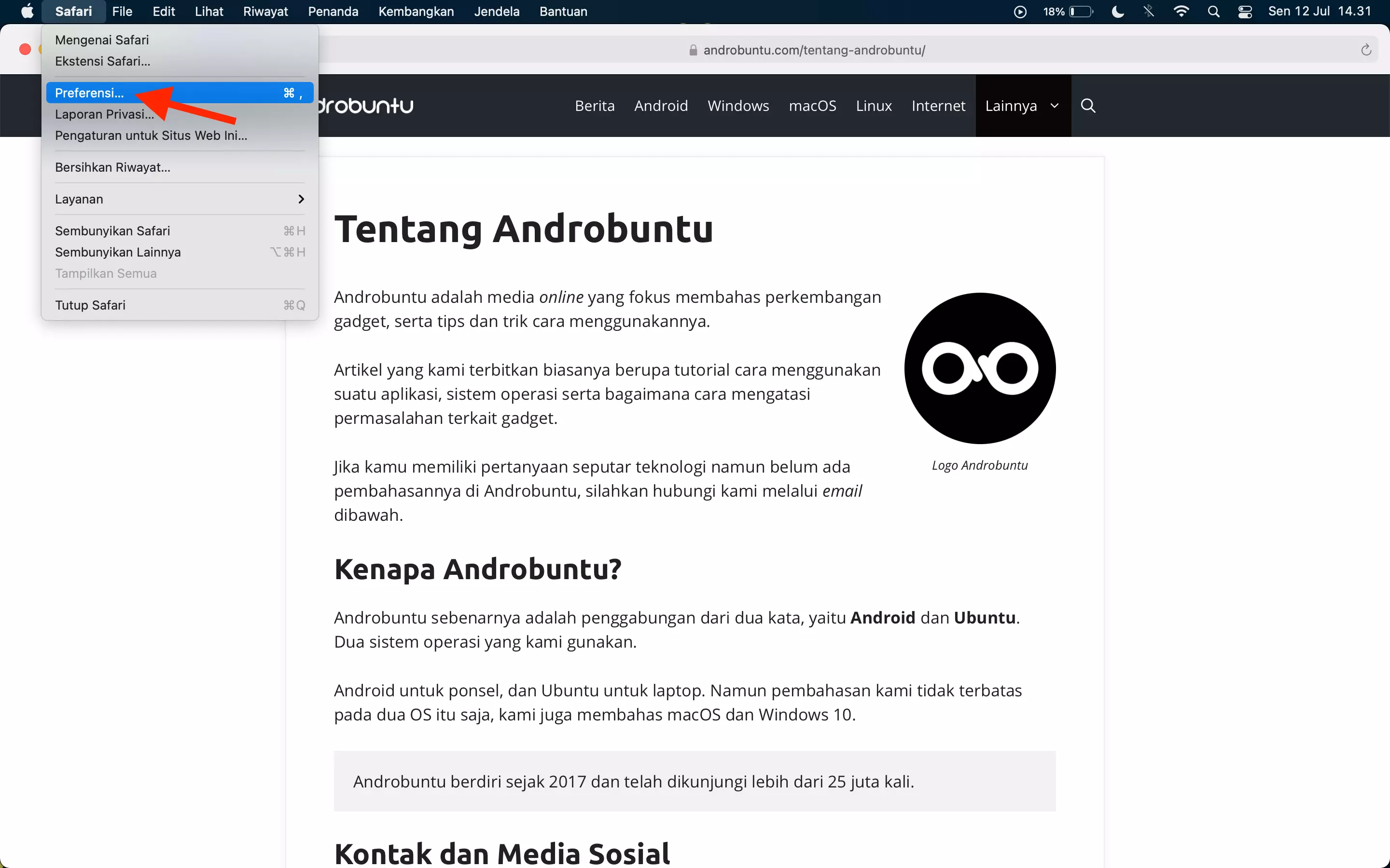 Cara Melihat Password yang Tersimpan di Safari di Mac by Androbuntu 1