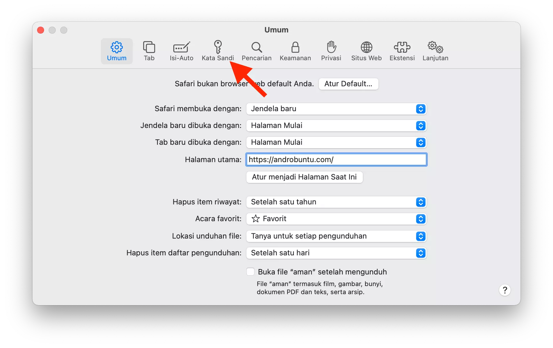 Cara Melihat Password yang Tersimpan di Safari di Mac by Androbuntu 2