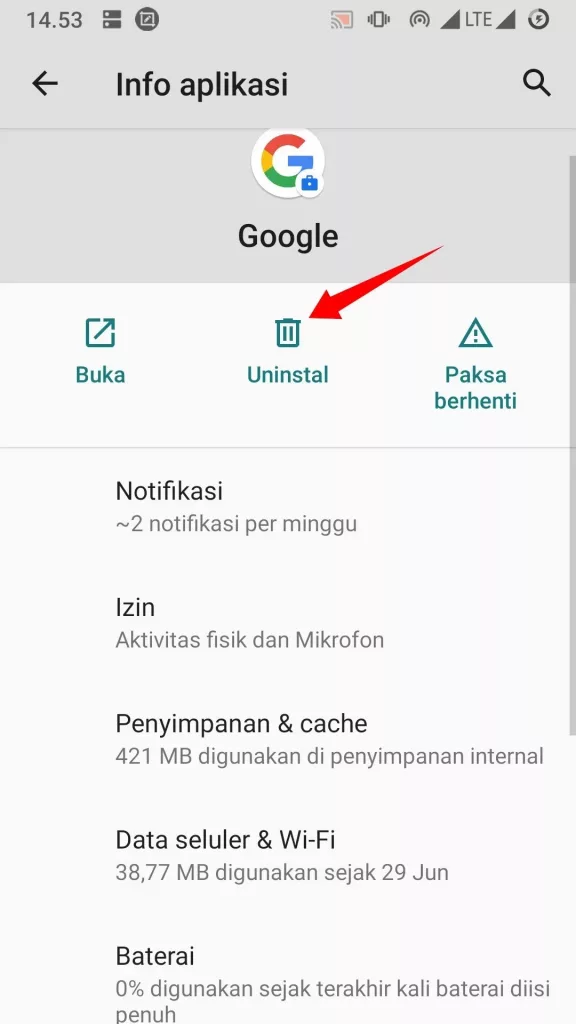 Cara Mengatasi Error Google Terus Berhenti di Android by Androbuntu 3