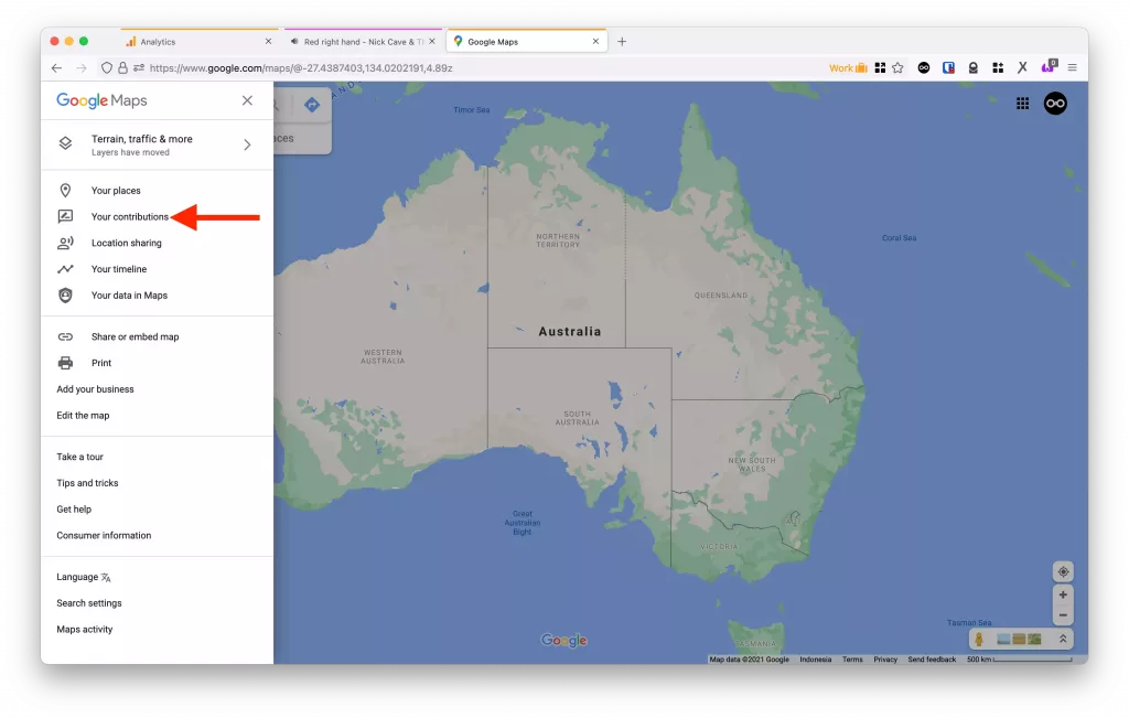 Cara Menghapus dan Mengubah Ulasan di Google Maps di Komputer by Androbuntu 2