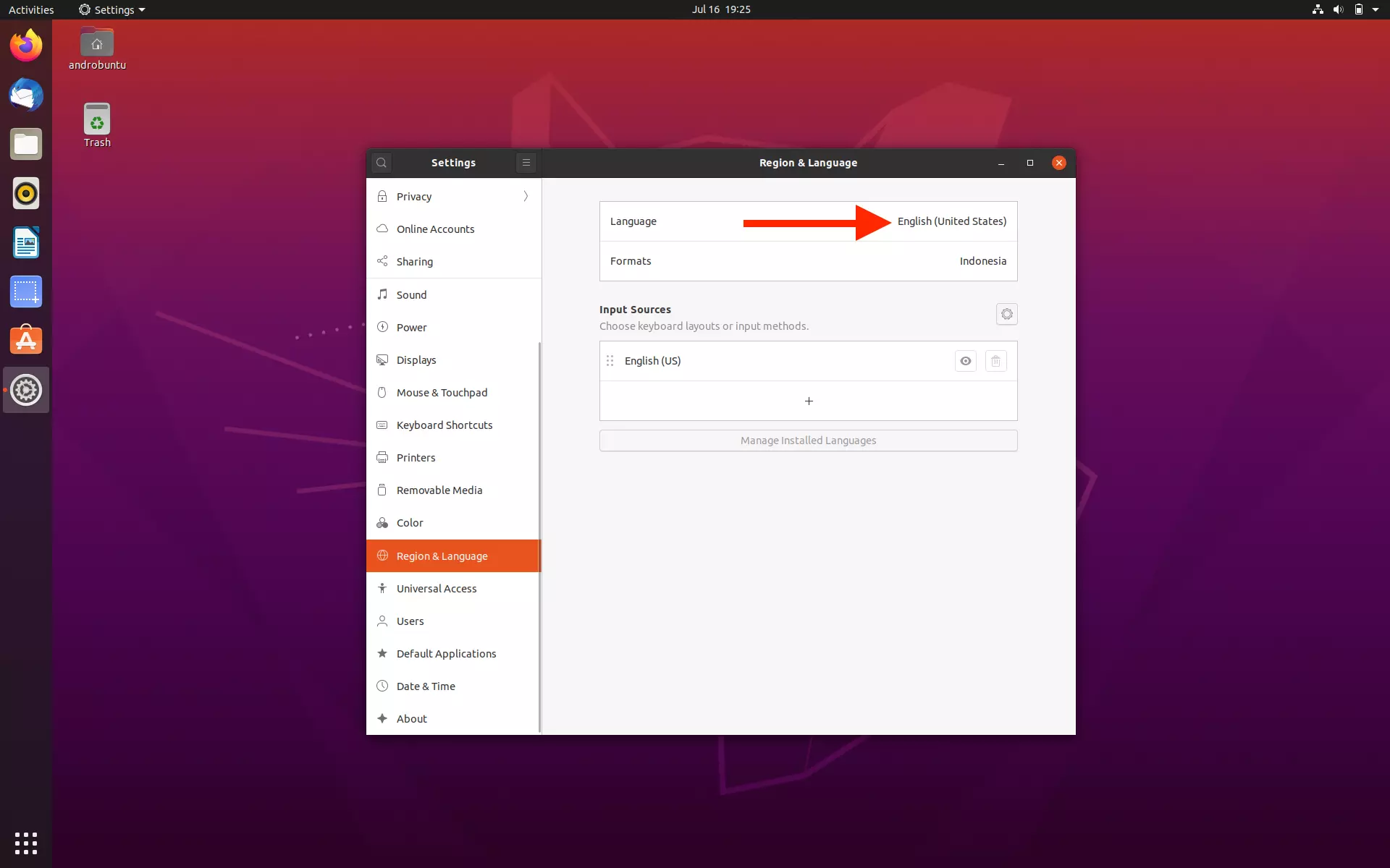 Cara Mengubah Bahasa di Ubuntu by Androbuntu 4