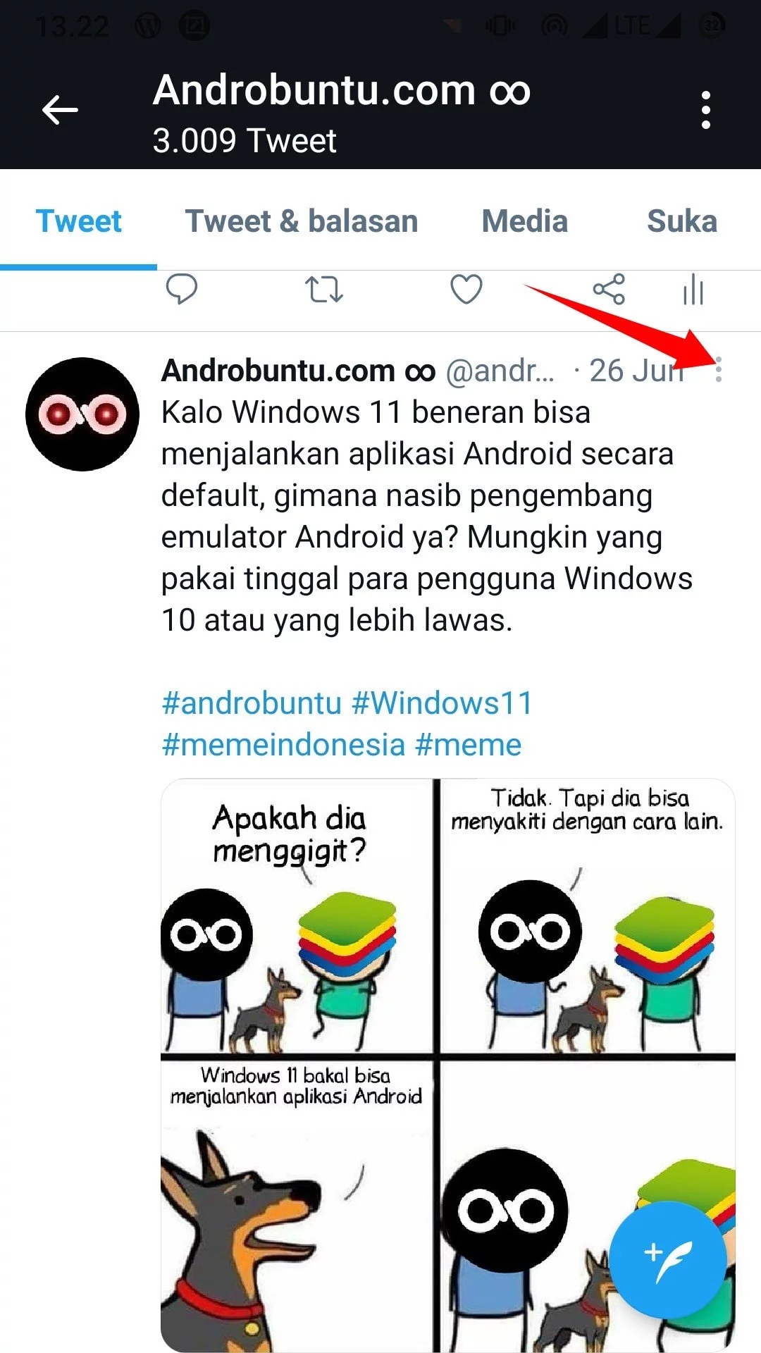 Cara Menyematkan Tweet di Profil Twitter by Androbuntu 4