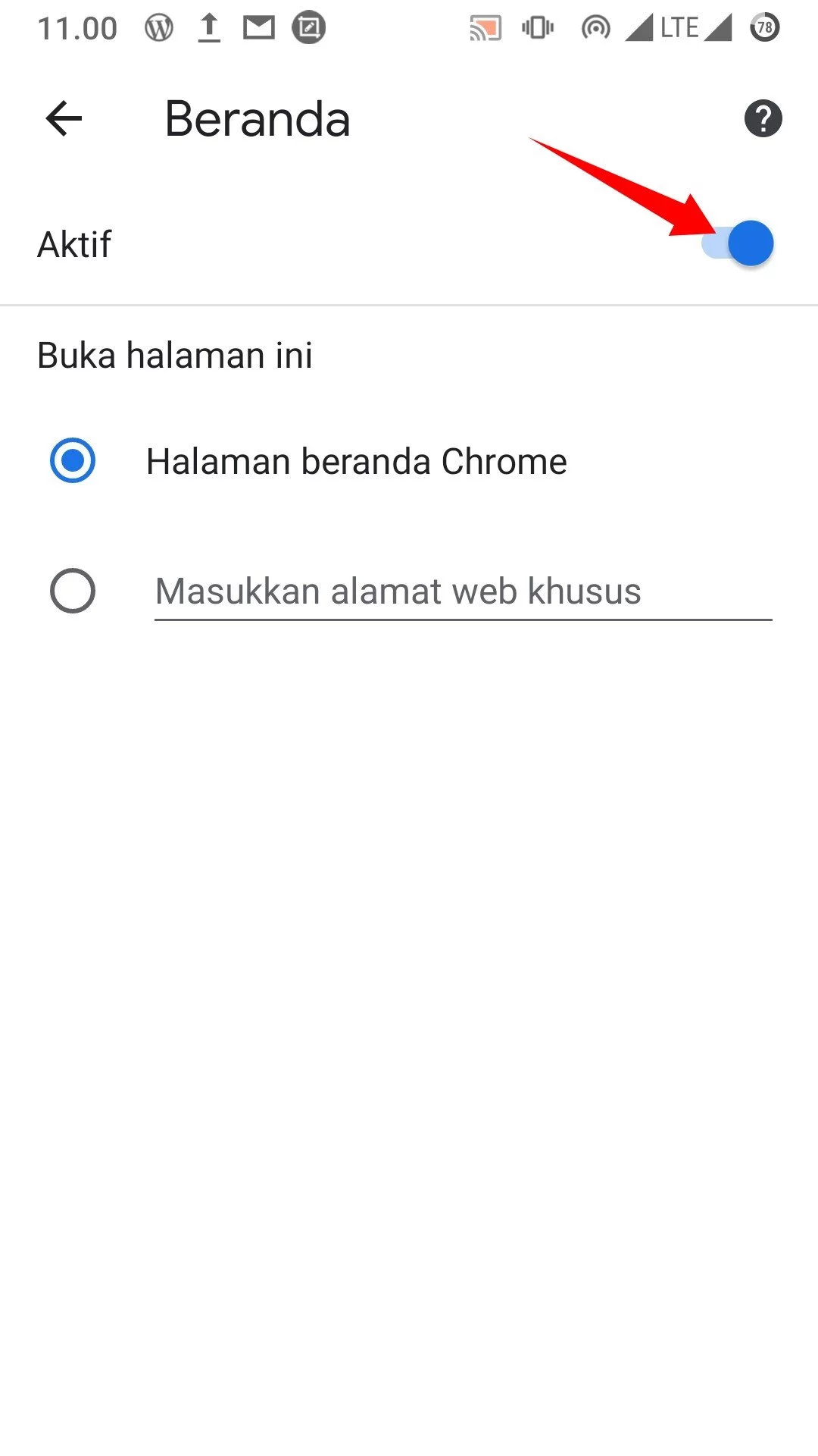 Cara Menyembunyikan Tombol Beranda di Chrome by Androbuntu 5