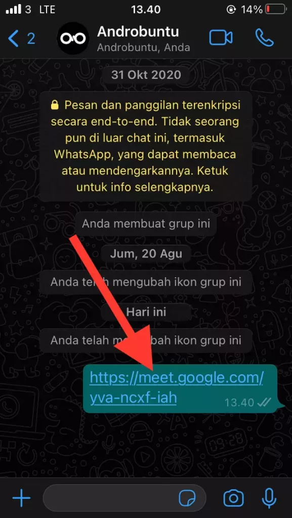 Cara Bergabung ke Rapat di Google Meet by Androbuntu 1