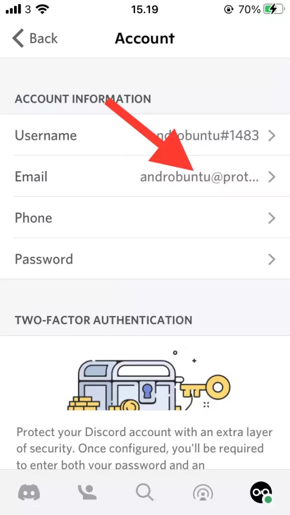 Cara Mengganti Alamat Email Discord by Androbuntu 3