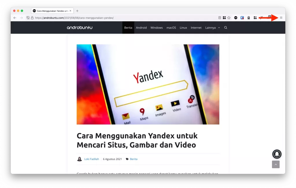 Cara Mengganti Folder Download di Firefox by Androbuntu 1