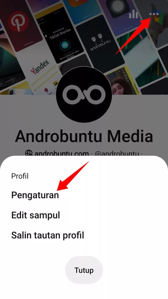Cara Menghapus Akun Pinterest by Androbuntu 7