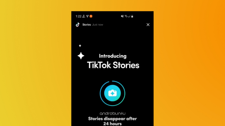 Fitur TikTok Stories by Androbuntu
