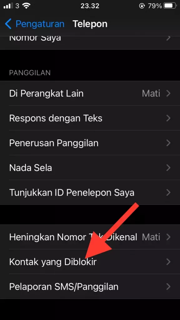 Cara Blokir Nomor HP di iPhone by Androbuntu 2
