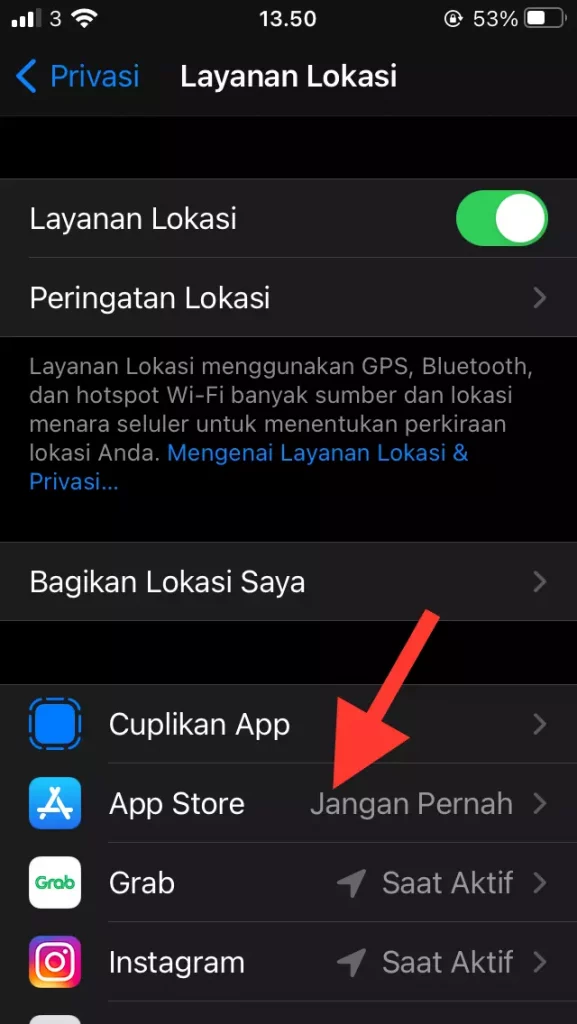 Cara Mengaktifkan dan Menonaktifkan GPS di iPhone dan iPad by Androbuntu 4