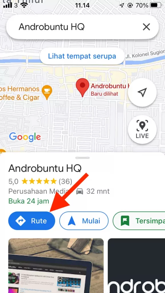 Cara Mengganti Ikon Mobil di Google Maps by Androbuntu 1